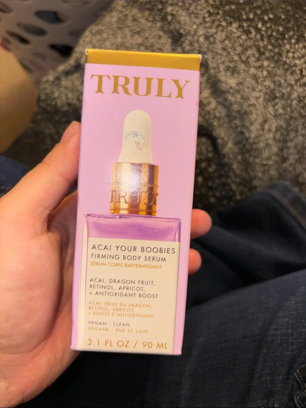 TRULY Firming Body Serum in Pink and Gold
